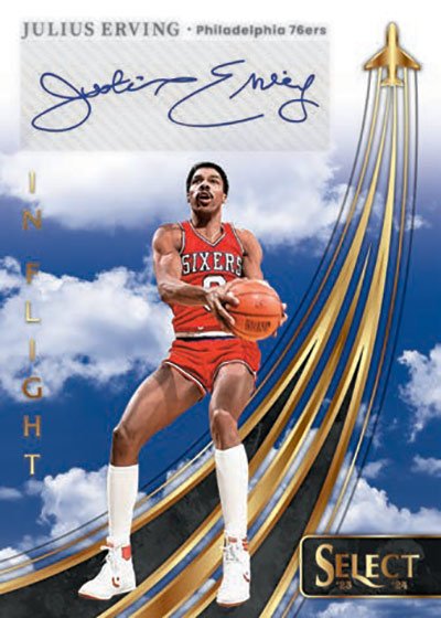 2023-24 Panini Select Basketball In Flight Signatures