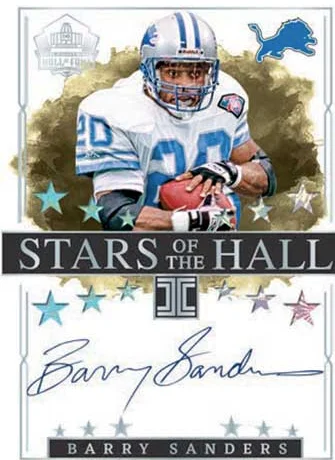 2023 Panini Impeccable Football Barry Sanders Autograph