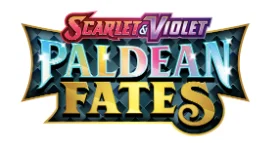 Pokemon Scarlet and Violet Paldean Fates Logo