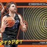 Luka Doncic 2023 - 24 Panini Obsidian Hotspot