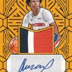 2023-24 Panini Obsidian Basketball Jersey Autographs